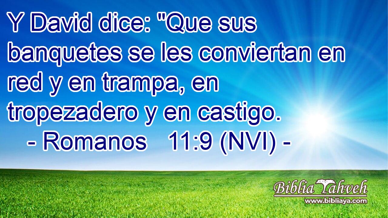  Y David dice: 