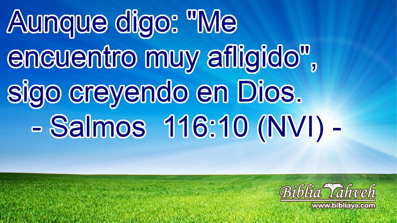  Aunque digo: 