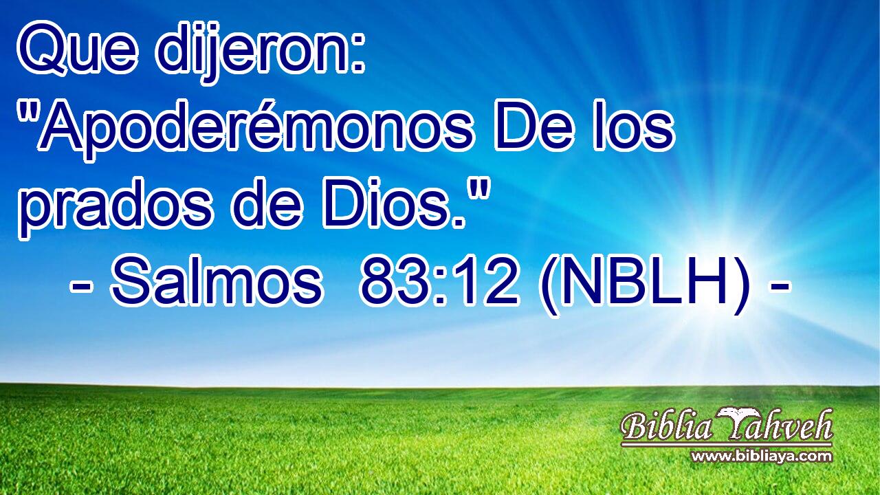  Que dijeron: 