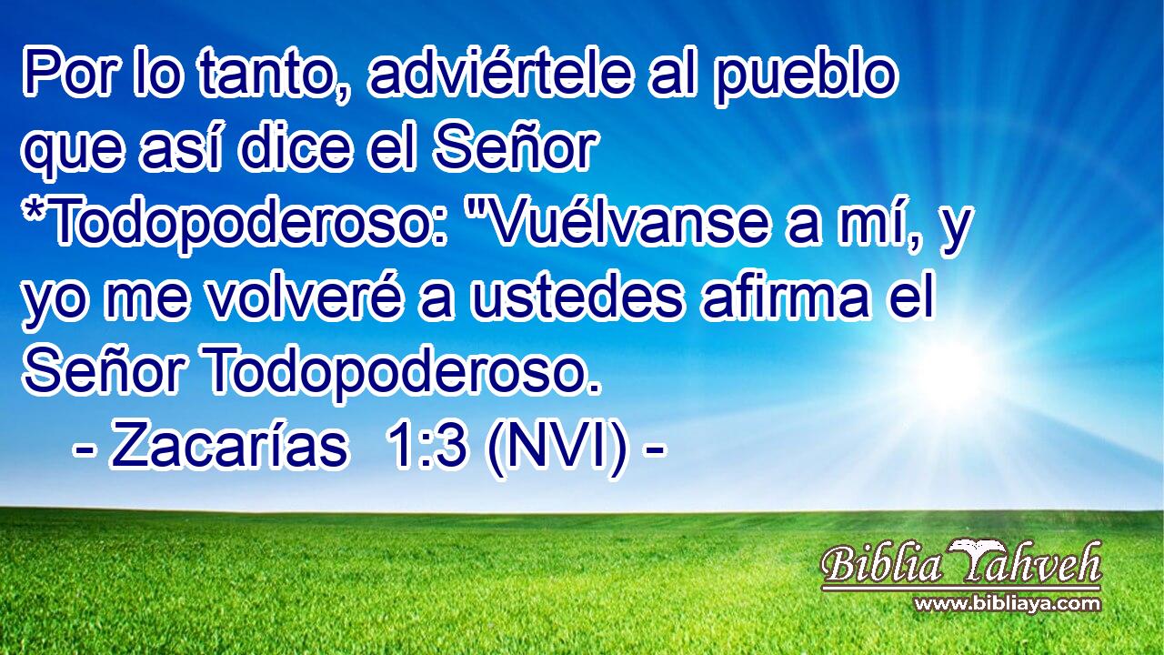  Por lo tanto, adviértele al pueblo que así dice el Señor *Todopoderoso: 